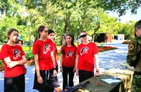 Военно-спортивная эстафета «Мы против террора!».