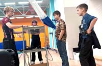 Звукооператоры в «Школе достижений».