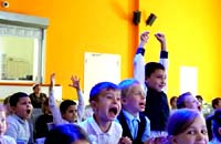 Посвящение в первоклашки.
